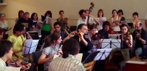 Orquesta y coro - Foto: J.C.Cervellera